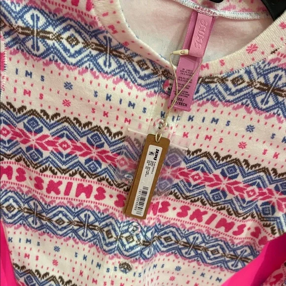 NWT SKIMS Plush Pointelle Onesie Size XXS/XS - Picture 5 of 6